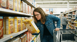 Checking ingredient labels for ultra processed foods